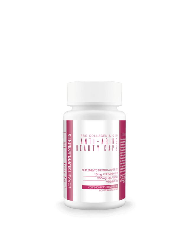 COLLAGEN & Q10 ANTI-AGING - Suplemento en Cápsulas x 30 caps - Idraet