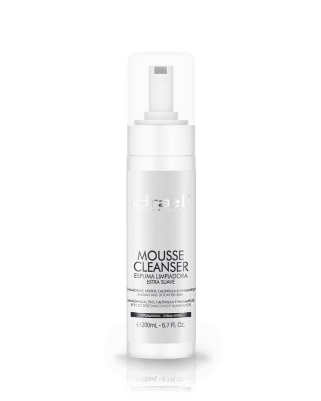 MOUSSE CLEANSER - Espuma Limpiadora Extra Suave x 200 ml - Idraet