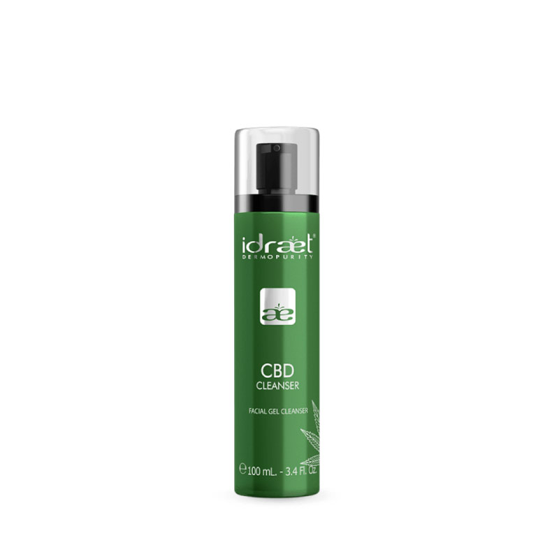 CBD CLEANSER - Gel limpiador facial x 100 ml - Idraet