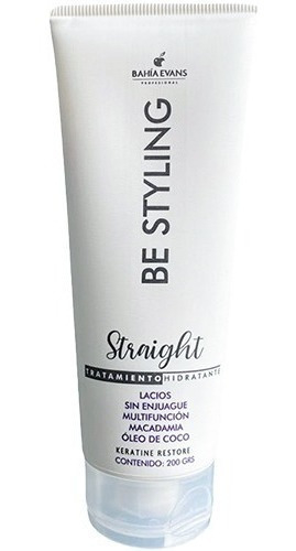 LINEA BE STYLING - Straight Tratamiento Hidratante x 200 gr - Bahía Evans