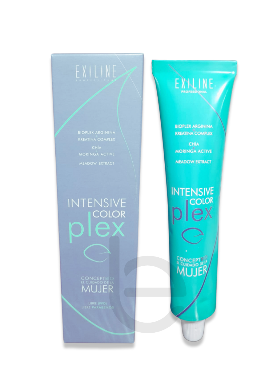 TINTURA INTENSIVE COLOR PLEX - NATURALES INENSOS Nº 6/NI Rubio Oscuro x 60 grs - Exiline